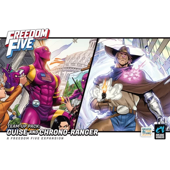 Freedom Five: Team Up Pack – Guise And Chrono-Ranger Freedom Five: Team Up Pack – Guise And Chrono-Ranger