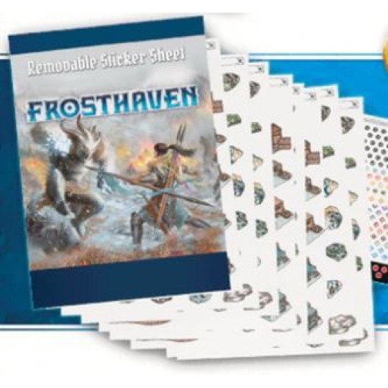 Frosthaven: Removable Sticker Set ($24.99) - Board Games