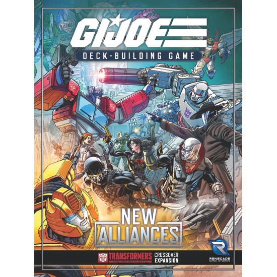 G.I. JOE Deck-Building Game: New Alliances – A Transformers Crossover Expansion - Coop G.I. JOE Deck-Building Game: New Alliances – A Transformers Crossover Expansion ($38.99) - Coop