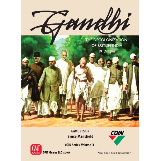 Gandhi: The Decolonization of British India, 1917 – 1947 - War Games Gandhi: The Decolonization of British India, 1917 – 1947 ($94.99) - War Games