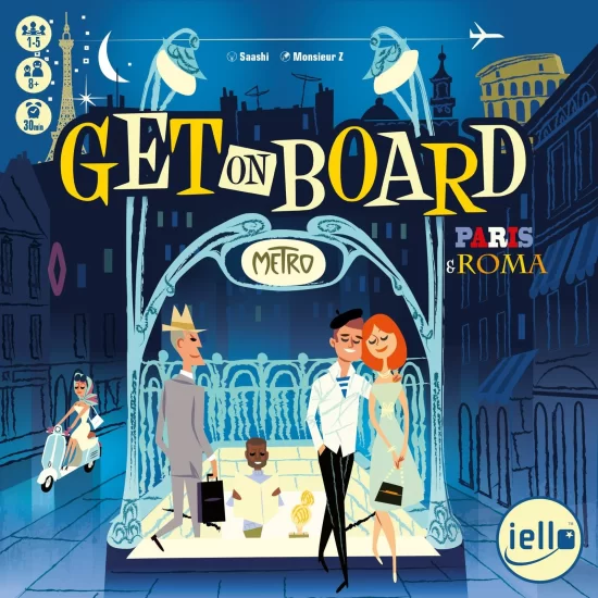 Get On Board: Paris & Roma - Solo Get On Board: Paris & Roma ($32.99) - Solo