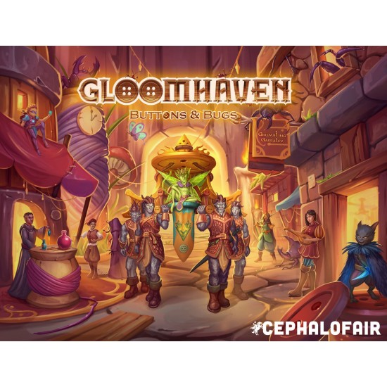 Gloomhaven: Buttons & Bugs - Solo