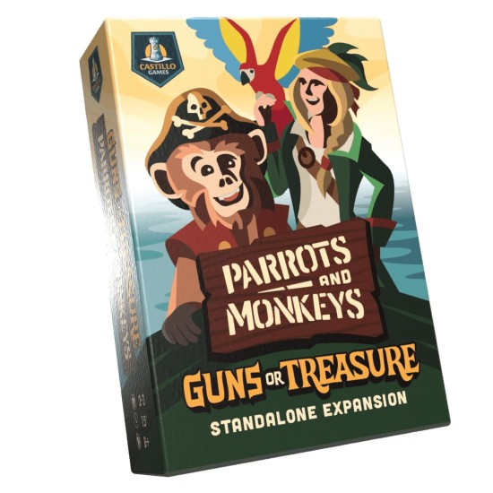 Guns Or Treasure: Parrots And Monkeys Expansion ($24.99) - Family