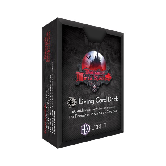 HEXplore It: The Domain of Mirza Noctis – Living Card Deck ($17.99) - Solo