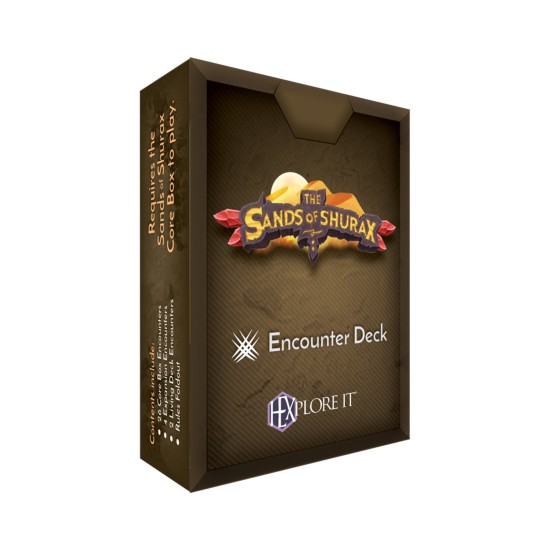 HEXplore It: The Sands of Shurax – Encounter Deck - Solo HEXplore It: The Sands of Shurax – Encounter Deck ($17.99) - Solo