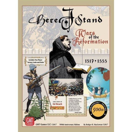 Here I Stand: 500th Anniversary Edition (2nd Printing) - War Games