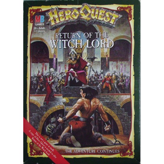 HeroQuest: Return of the Witch Lord ($50.99) - Thematic