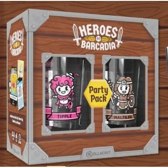 Heroes Of Barcadia: Party Pack 2-Additional Player Expansion - Board Games Heroes Of Barcadia: Party Pack 2-Additional Player Expansion - Board Games