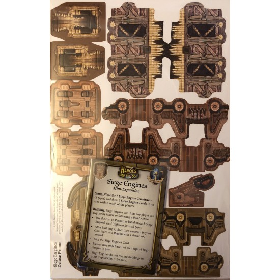 Heroes Of Land, Air & Sea: Siege Engines Mini-Expansion - Solo