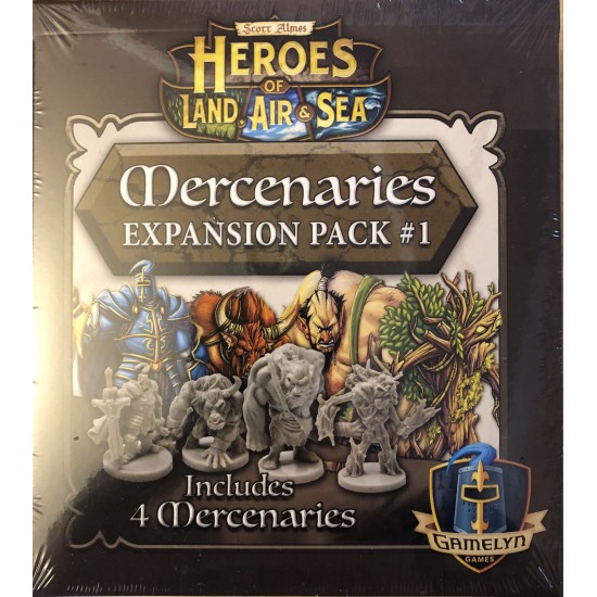 Heroes of Land, Air & Sea: Mercenaries Expansion Pack #1 ($19.99) - Solo