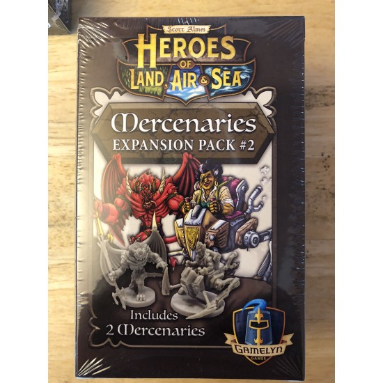Heroes of Land, Air & Sea: Mercenaries Expansion Pack #2 ($15.99) - Solo