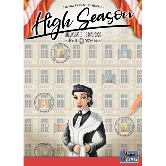 High Season: Grand Hotel Roll & Write - Board Games