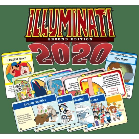 Illuminati (Second Edition): 2020 ($39.99) - Board Games