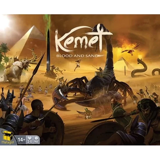 Kemet: Blood And Sand - Strategy Kemet: Blood And Sand ($126.99) - Strategy