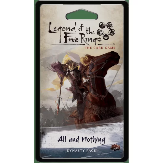 Legend of the Five Rings: The Card Game – All and Nothing - Legend of the Five Rings Legend of the Five Rings: The Card Game – All and Nothing ($18.99) - Legend of the Five Rings