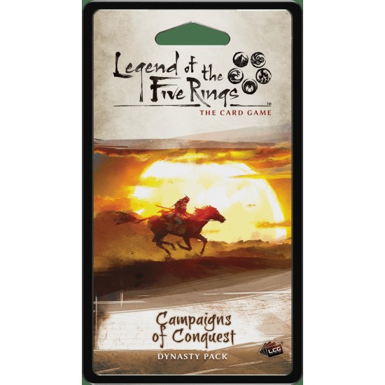 Legend of the Five Rings: The Card Game – Campaigns of Conquest ($18.99) - Legend of the Five Rings