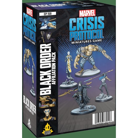 Marvel: Crisis Protocol – Black Order Affiliation Pack - Marvel: Crisis Protocol Marvel: Crisis Protocol – Black Order Affiliation Pack ($50.99) - Marvel: Crisis Protocol