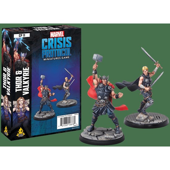 Marvel: Crisis Protocol – Thor and Valkyrie ($52.99) - Marvel: Crisis Protocol