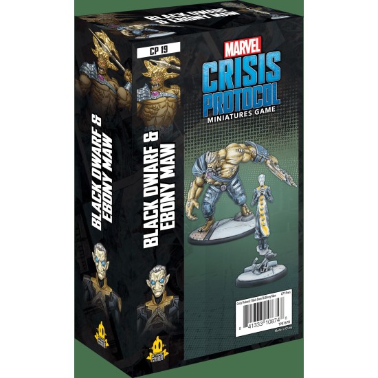 Marvel: Crisis Protocol – Black Dwarf & Ebony Maw ($60.99) - Marvel: Crisis Protocol