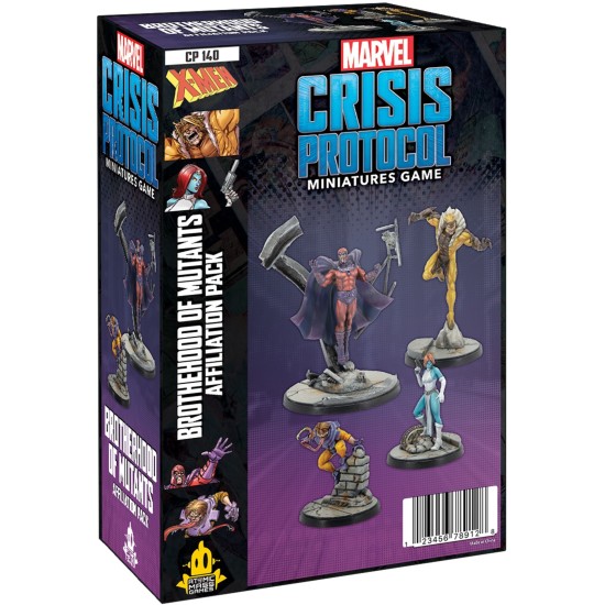 Marvel: Crisis Protocol – Brotherhood of Mutants Affiliation Pack ($82.99) - Marvel: Crisis Protocol