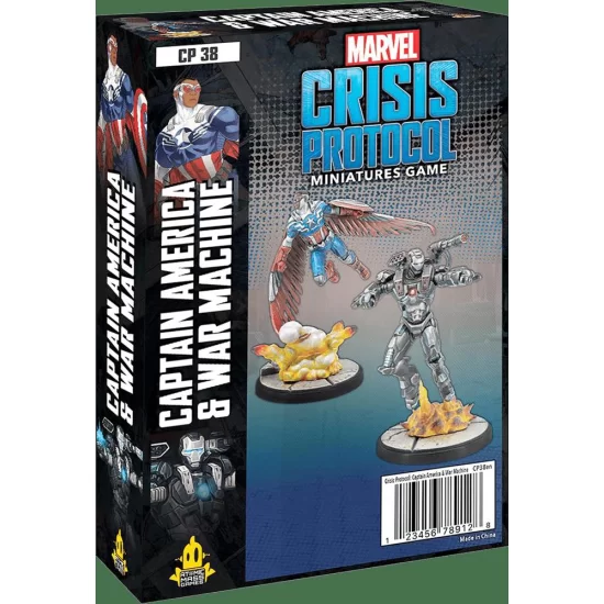 Marvel: Crisis Protocol – Captain America & War Machine - Marvel: Crisis Protocol Marvel: Crisis Protocol – Captain America & War Machine ($48.99) - Marvel: Crisis Protocol