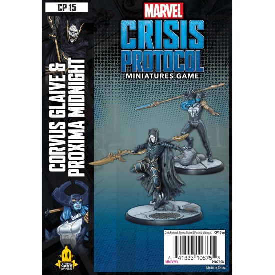 Marvel: Crisis Protocol – Corvus Glaive & Proxima Midnight ($52.99) - Marvel: Crisis Protocol