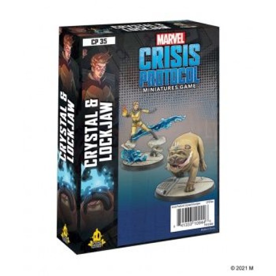 Marvel: Crisis Protocol – Crystal and Lockjaw ($46.99) - Marvel: Crisis Protocol
