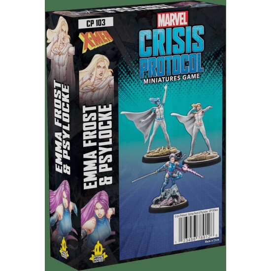 Marvel: Crisis Protocol – Emma Frost & Psylocke ($54.99) - Marvel: Crisis Protocol