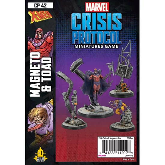 Marvel: Crisis Protocol – Magneto & Toad - Marvel: Crisis Protocol Marvel: Crisis Protocol – Magneto & Toad ($54.99) - Marvel: Crisis Protocol