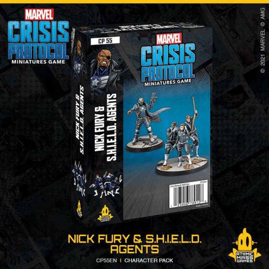 Marvel: Crisis Protocol – Nick Fury & S.H.I.E.L.D. Agents ($56.99) - Marvel: Crisis Protocol