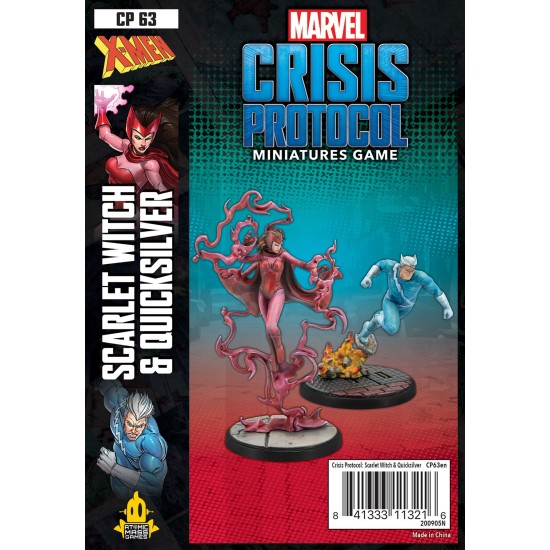 Marvel: Crisis Protocol – Scarlet Witch & Quicksilver ($46.99) - Marvel: Crisis Protocol
