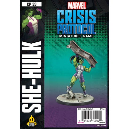 Marvel: Crisis Protocol – She-Hulk ($33.99) - Marvel: Crisis Protocol