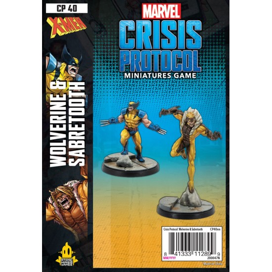 Marvel: Crisis Protocol – Wolverine & Sabretooth ($48.99) - Marvel: Crisis Protocol