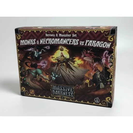 Massive Darkness 2: Heroes & Monster Set – Monks & Necromancers vs The Paragon - Coop Massive Darkness 2: Heroes & Monster Set – Monks & Necromancers vs The Paragon ($39.99) - Coop