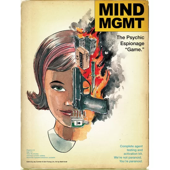 Mind MGMT: The Psychic Espionage "Game." - Strategy Mind MGMT: The Psychic Espionage "Game." ($58.99) - Strategy