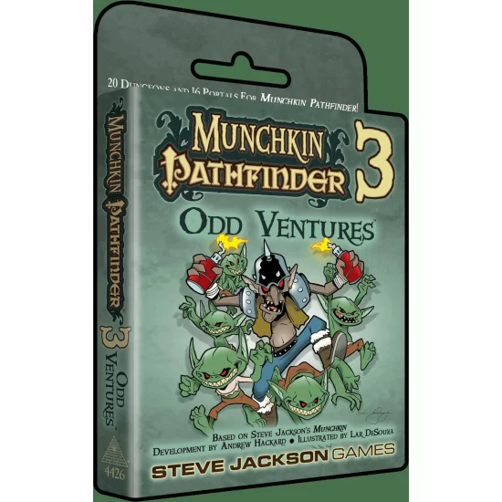 Munchkin Pathfinder 3: Odd Ventures - Board Games Munchkin Pathfinder 3: Odd Ventures ($18.99) - Board Games