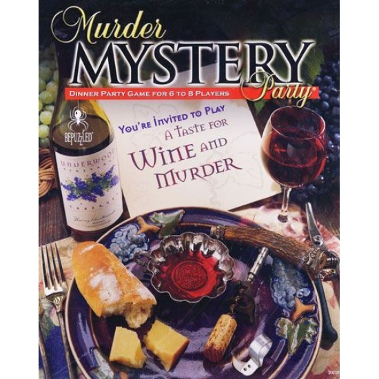 Murder Mystery Party: A Taste for Wine and Murder ($32.99) - Coop
