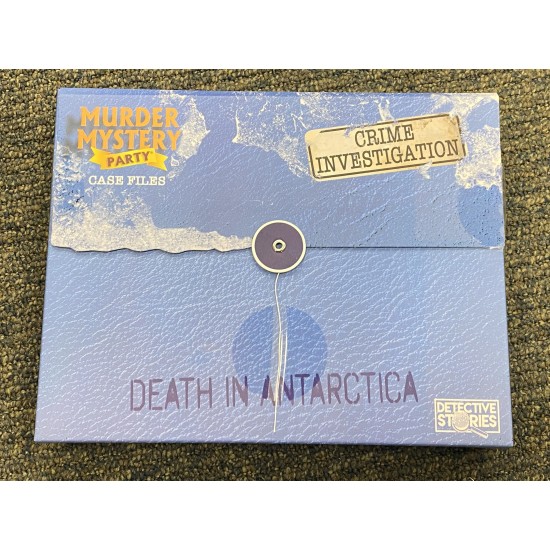 Murder Mystery Party Case Files: Death in Antarctica ($32.99) - Coop
