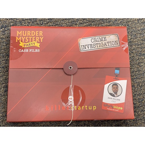 Murder Mystery Party Case Files: Killer Startup ($32.99) - Coop