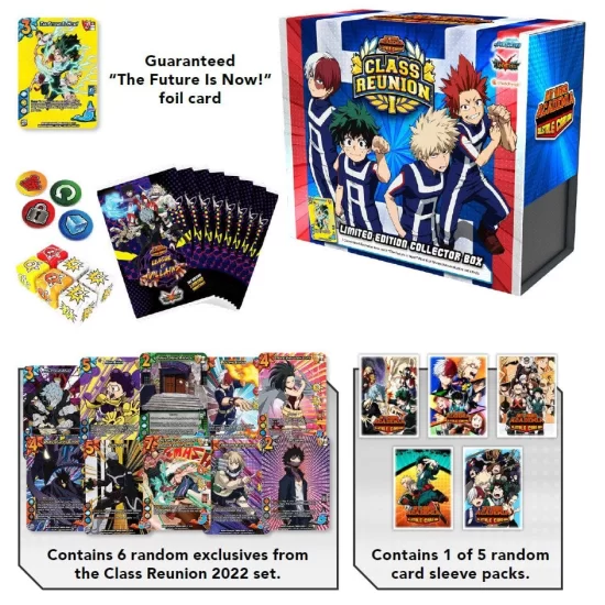 My Hero Academia Ccg Class Reunion Dlx Coll Box - My Hero Academia My Hero Academia Ccg Class Reunion Dlx Coll Box ($62.99) - My Hero Academia