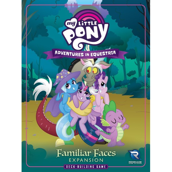 My Little Pony: Adventures in Equestria Deck-Building Game – Familiar Faces Expansion ($33.99) - Solo
