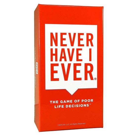 Never Have I Ever: The Card Game of Poor Life Decisions ($36.99) - Party