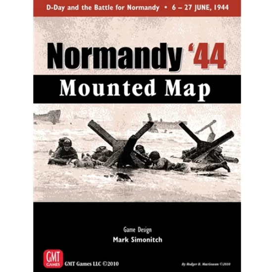Normandy 44 Mounted Map - War Games Normandy 44 Mounted Map ($22.99) - War Games