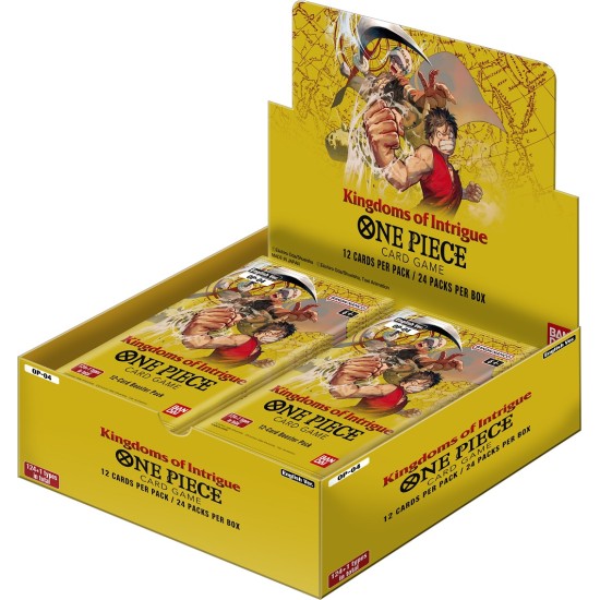 One Piece CG Kingdoms Of Intrigue Booster - One Piece
