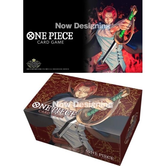 One Piece CG Playmat Storage Box Set Shanks - One Piece