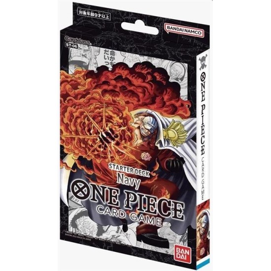 One Piece Card Game: CG Navy Starter Deck ($19.99) - One Piece
