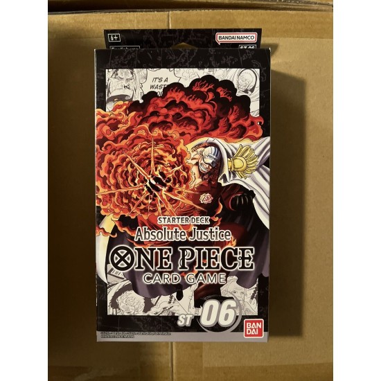 One Piece Card Game: Starter Deck - Absolute Justice ($19.99) - One Piece