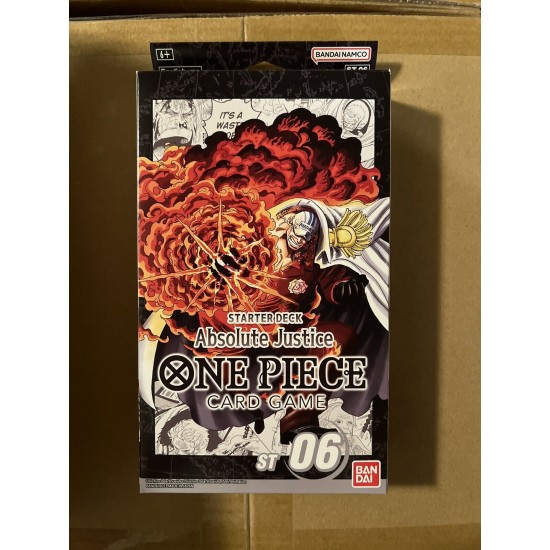 One Piece Card Game: Starter Deck - Absolute Justice - One Piece One Piece Card Game: Starter Deck - Absolute Justice ($19.99) - One Piece