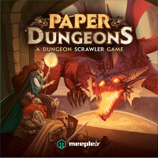 Paper Dungeons: A Dungeon Scrawler Game ($26.99) - Solo