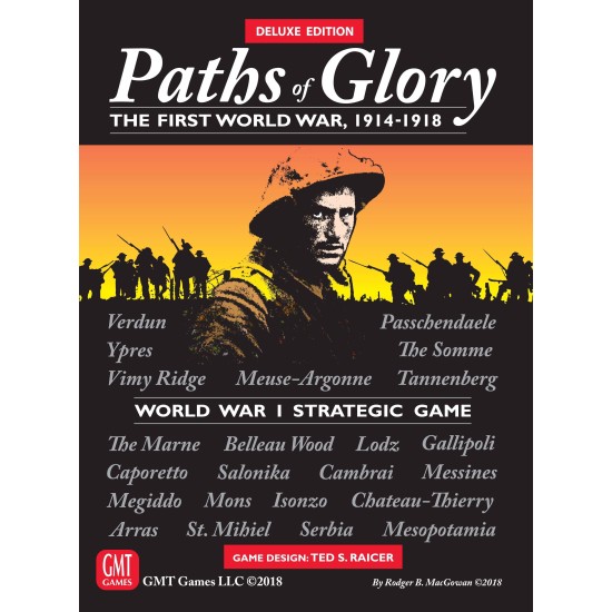 Paths of Glory Deluxe (2nd Edition) ($82.99) - War Games
